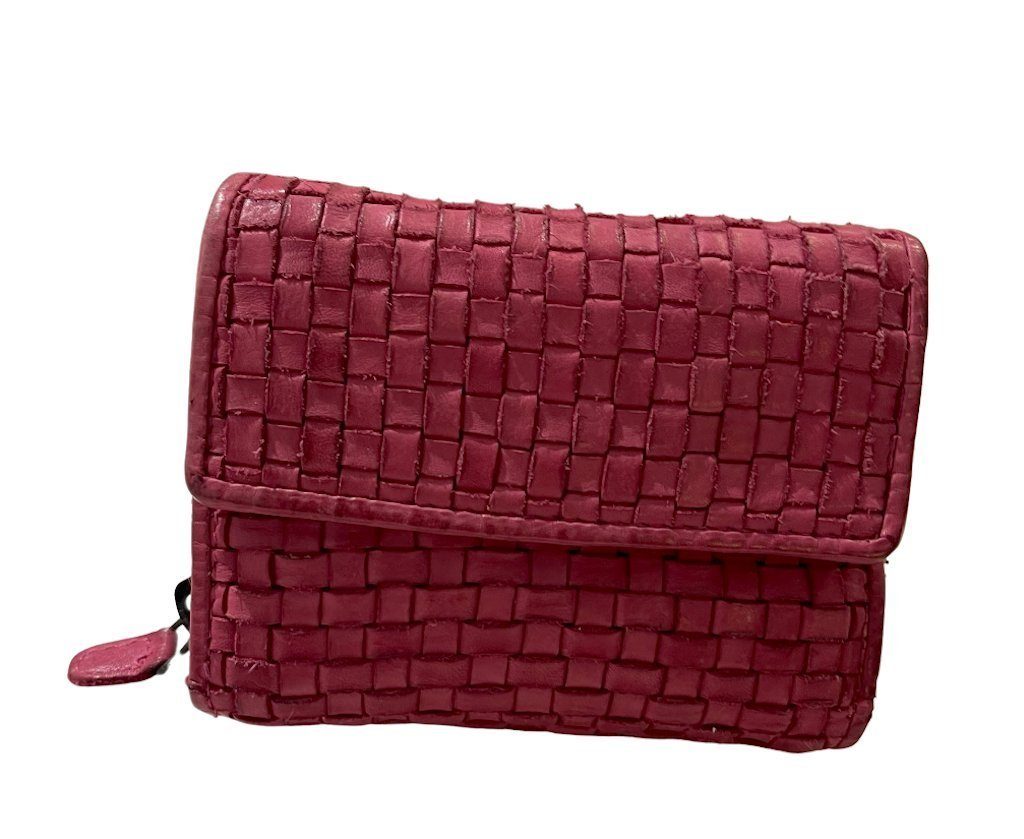 BZNA Berlin Gia Pink Wallet Leather Leder Portemonnaie Geldbörse Clutch - B Z N A