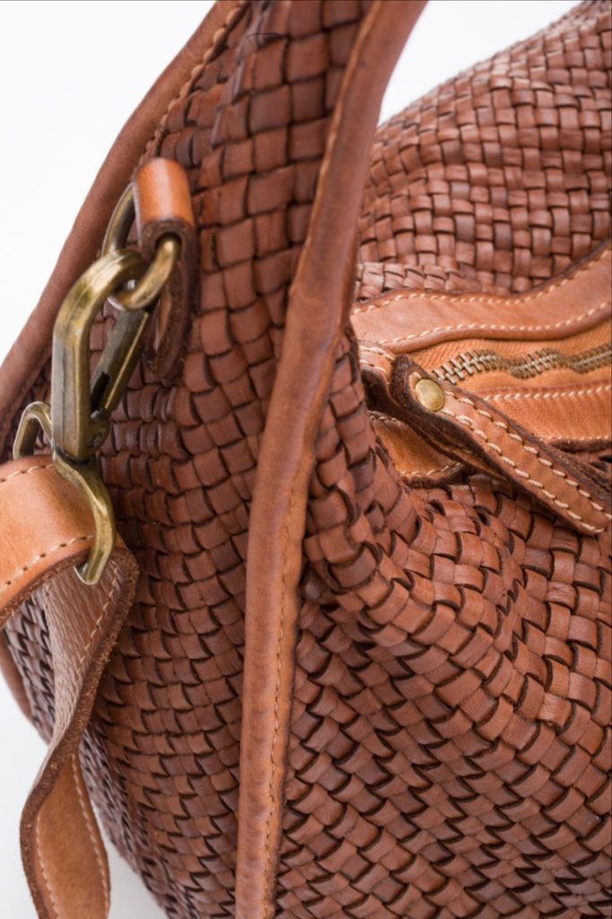 BZNA Bag Sanna Cognac Italy Designer Business Handtasche Schultertasche Tasche Leder
