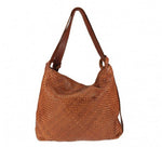 Load image into Gallery viewer, BZNA Berlin Xari Cognac  Backpacker Rucksack Schultertasche Beutel Bag Leder
