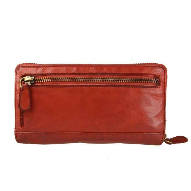 BZNA Berlin Willa Rot Wallet sheep Leather Leder Portemonnaie Geldbörse Neu