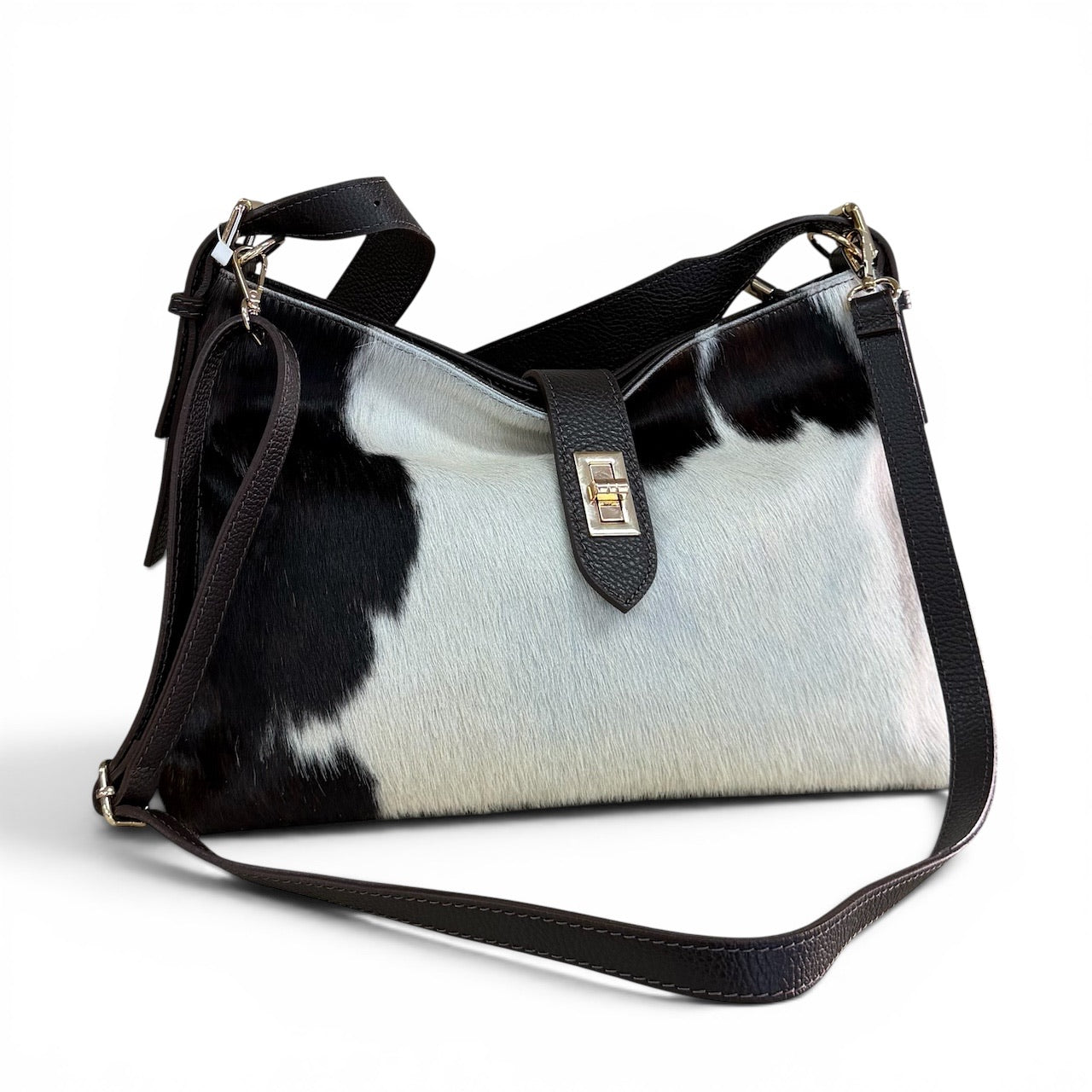 BZNA Bag BO6903 Cavalino Echtfell Italy Damen Shopper Handtasche Schultertasche Tasche - B Z N A