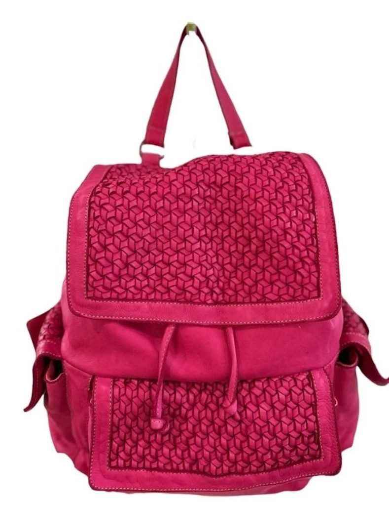 BZNA Bag Emely Pink Backpacker Designer Rucksack Damentasche Schultertasche