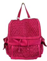 Load image into Gallery viewer, BZNA Bag Emely Pink Backpacker Designer Rucksack Damentasche Schultertasche
