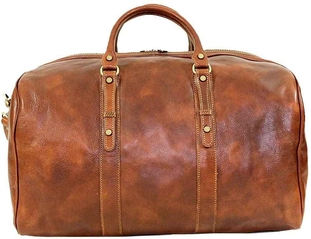 BZNA Firenze Bag Nicola Grande braun Weekender Reisetasche Business Bag Italy Handtasche Tasche Leder Neu