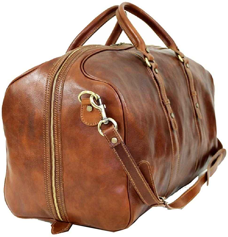 BZNA Firenze Bag Nicola Grande braun Weekender Reisetasche Business Bag Italy Handtasche Tasche Leder Neu