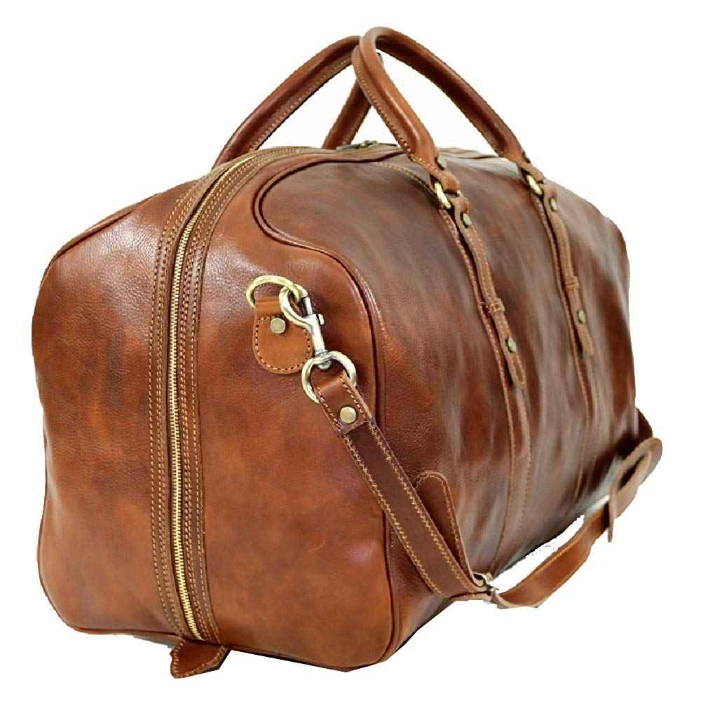 BZNA Firenze Bag Nicola Grande cognac Weekender Reisetasche Business Bag Italy Handtasche Tasche Leder Neu