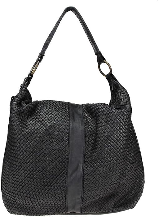 BZNA Bag Rebeca Schwarz Italy Designer Damen Handtasche Schultertasche Tasche - B Z N A