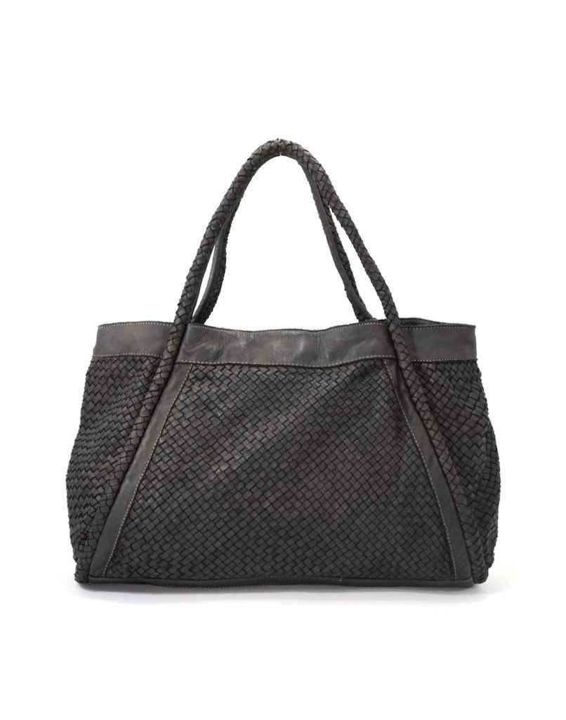 BZNA Bag Alessandra Schwarz Beuteltasche Designer Schultertasche Handtasche