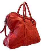 Load image into Gallery viewer, BZNA Berlin Sofia Rot Vintage Business Aktentasche Handtasche Damentasche Herrentasche Echt Leder Ledertasche Handtasche Bag
