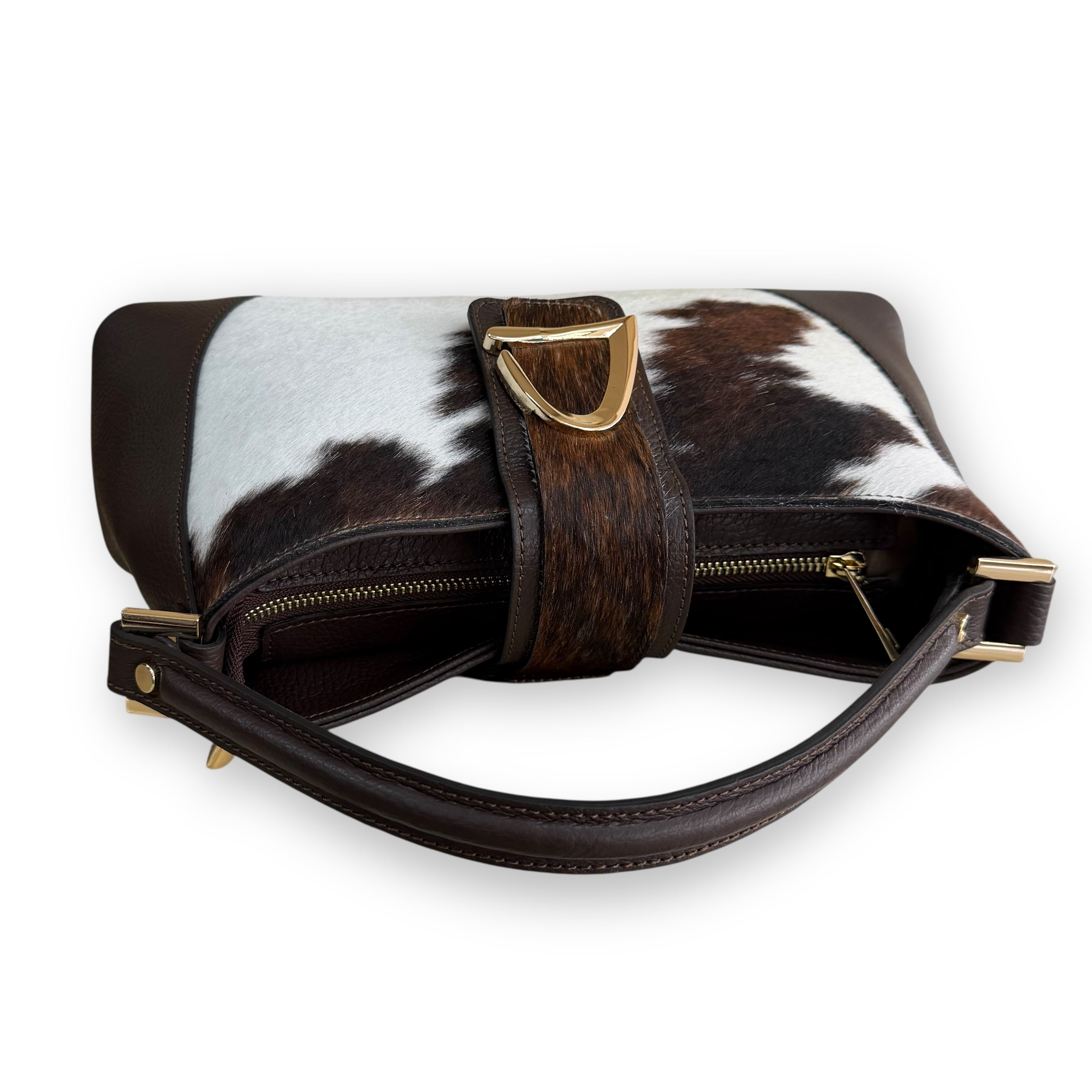BZNA Bag BO6990 Cavalino Echtfell Italy Damen Shopper Handtasche Schultertasche Tasche - B Z N A