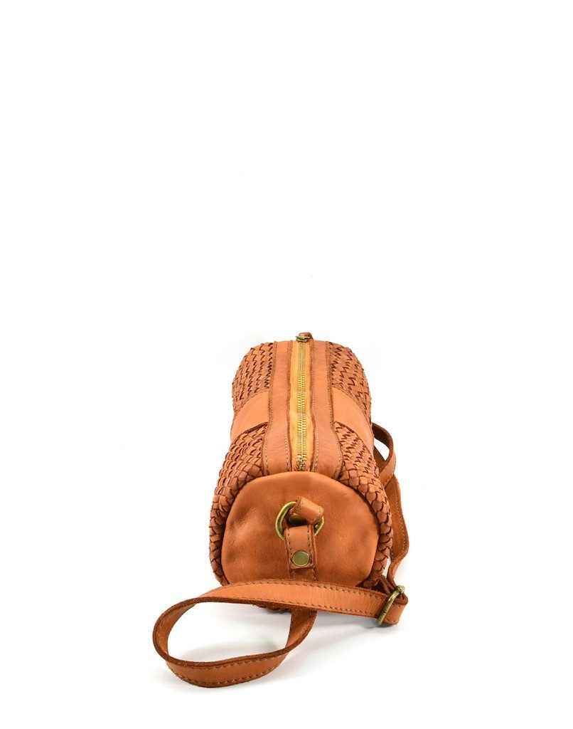 BZNA Umhängetasche Tillys Schwarz Italy Designer Clutch Ledertasche Schultertasche