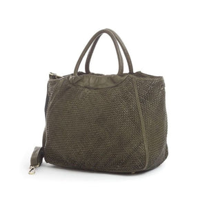 BZNA Bag Madita Grün Italy Designer Damen Handtasche Schultertasche Tasche