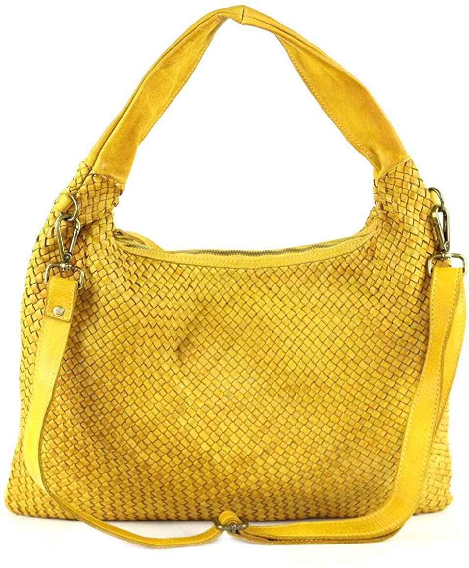 BZNA Bag Mattia bordeaux Italy Designer Damen Handtasche Schultertasche Tasche Leder Shopper Neu