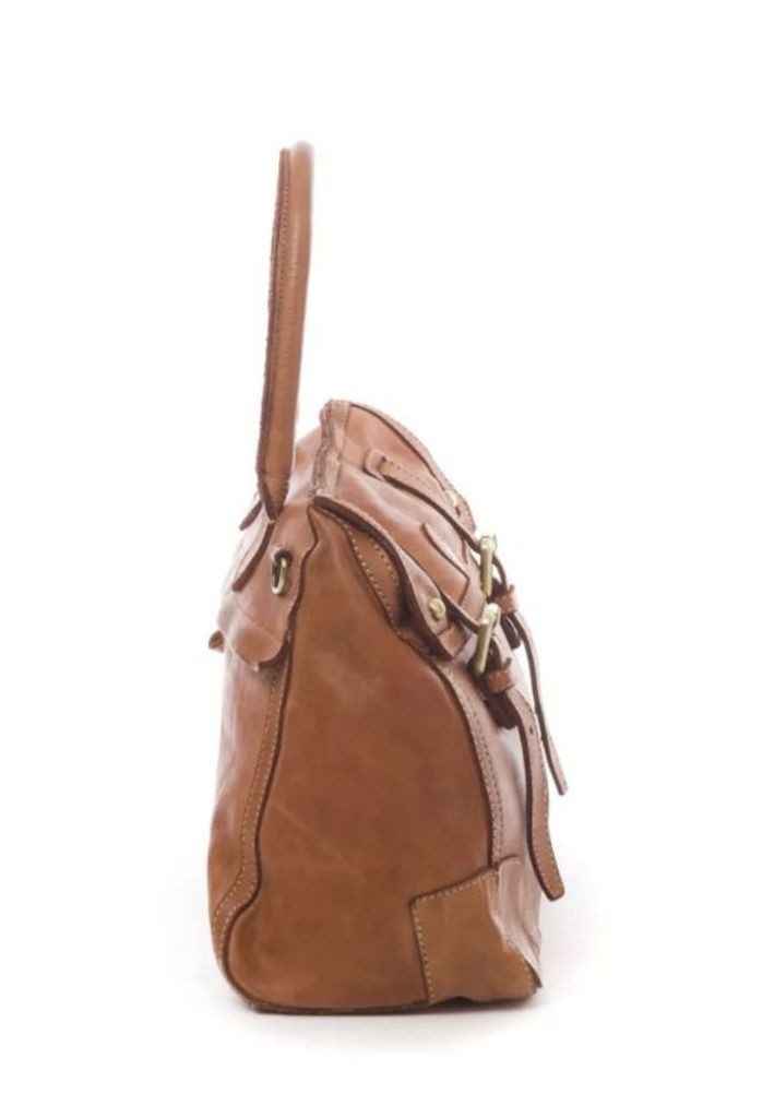 BZNA Bag Lauren Orange  Designer Ledertasche Tragetasche Handtasche