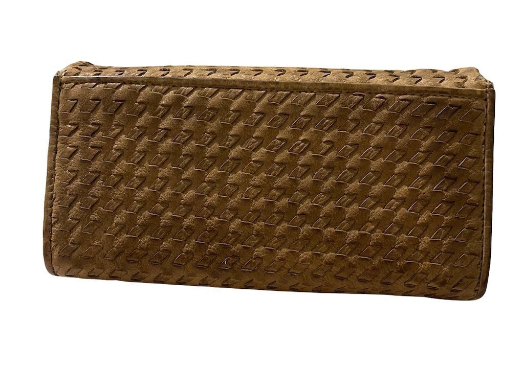 BZNA Berlin Sneza Taupe Wallet Leather Leder Portemonnaie Geldbörse Clutch - B Z N A