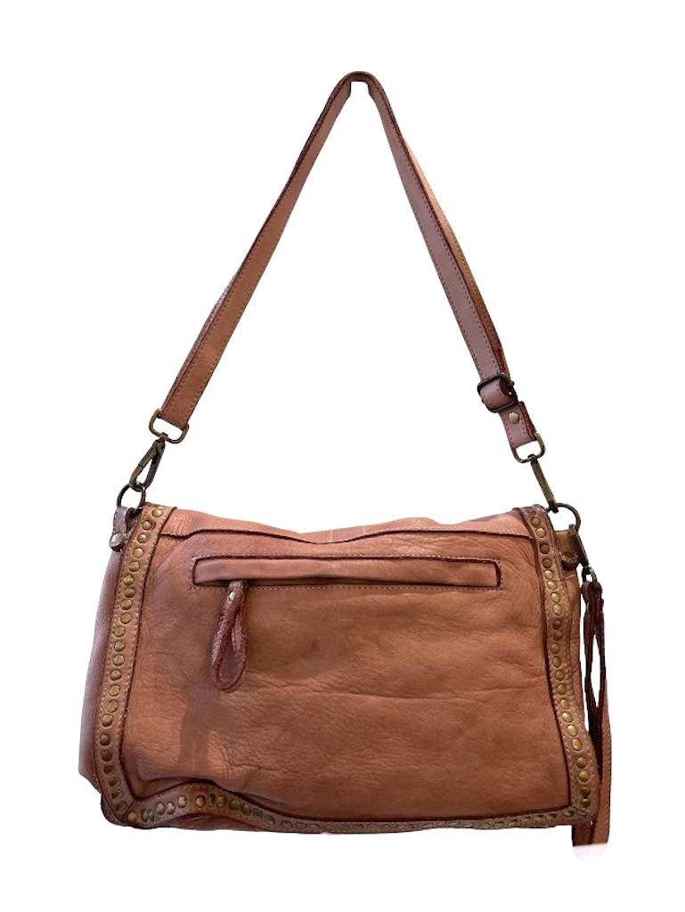 BZNA Bag Gil Rosa Italy Designer Clutch Umhängetasche Damen Handtasche Schultertasche Tasche Leder Shopper Neu