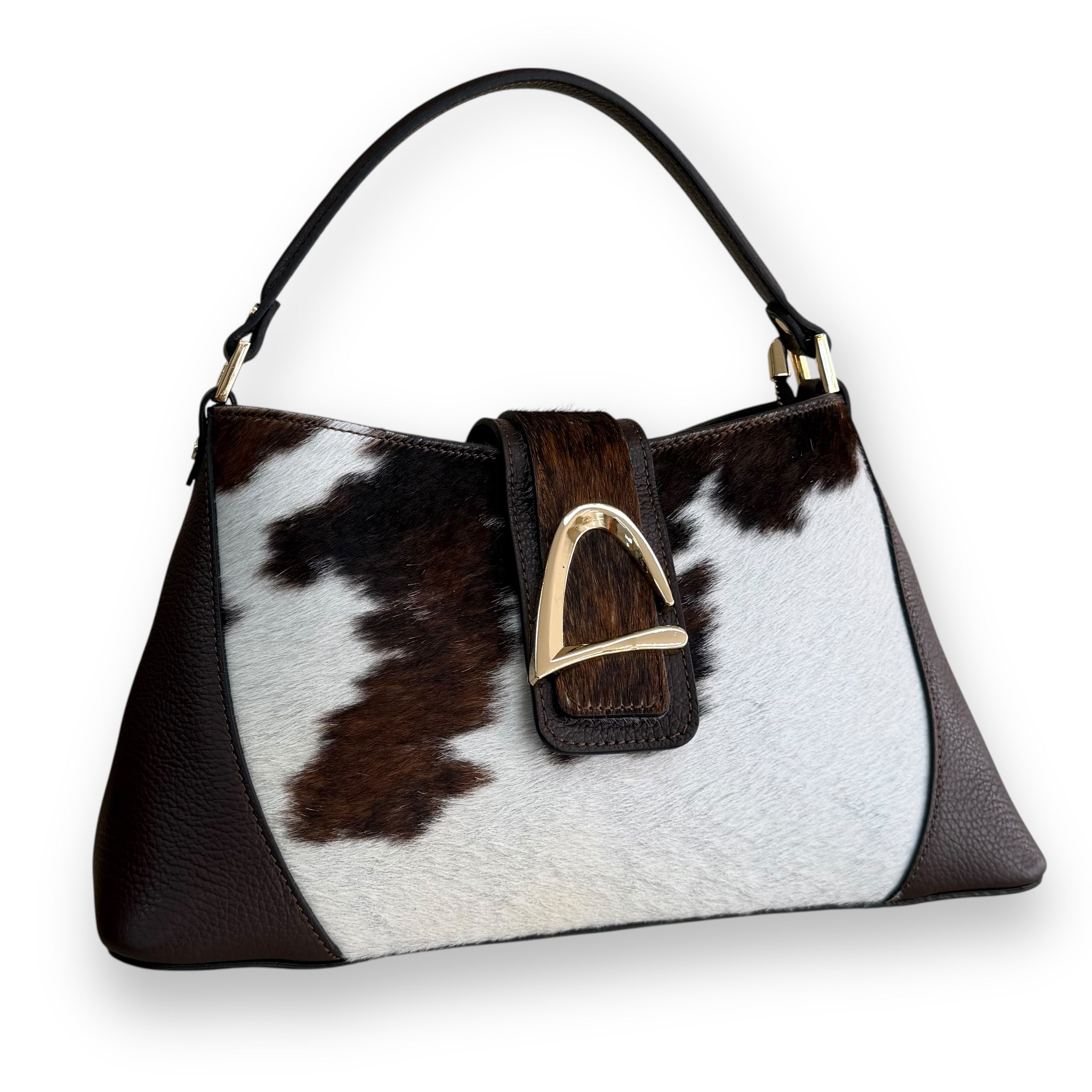 BZNA Bag BO6990 Cavalino Echtfell Italy Damen Shopper Handtasche Schultertasche Tasche - B Z N A