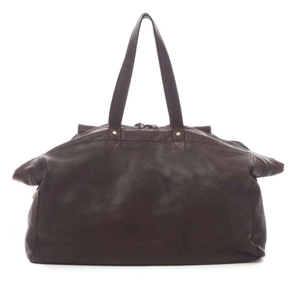 BZNA Bag Carilla Braun Italy Designer Weekender Sporttasche Reisetasche Schultertasche Shopper