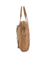 Load image into Gallery viewer, BZNA Bag Simsa Grau Business Aktentasche Designer Ledertasche Schultertasche Unisex
