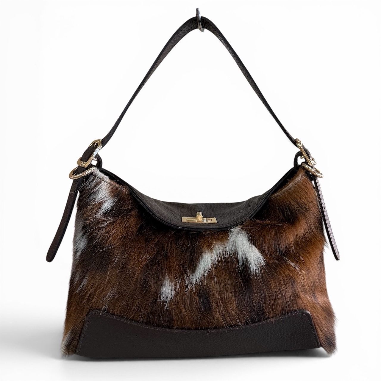 BZNA Bag BO6889 Cavalino Echtfell Italy Damen Shopper Handtasche Schultertasche Tasche - B Z N A