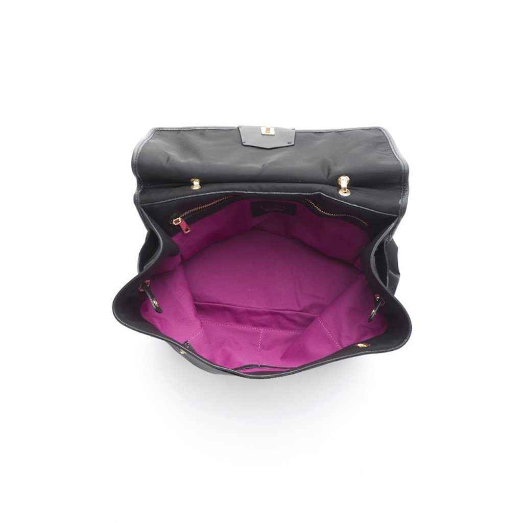 BZNA Bag Alexia Bordeaux Cavalino Echtfell Italy Damen Shopper Handtasche Schultertasche Tasche