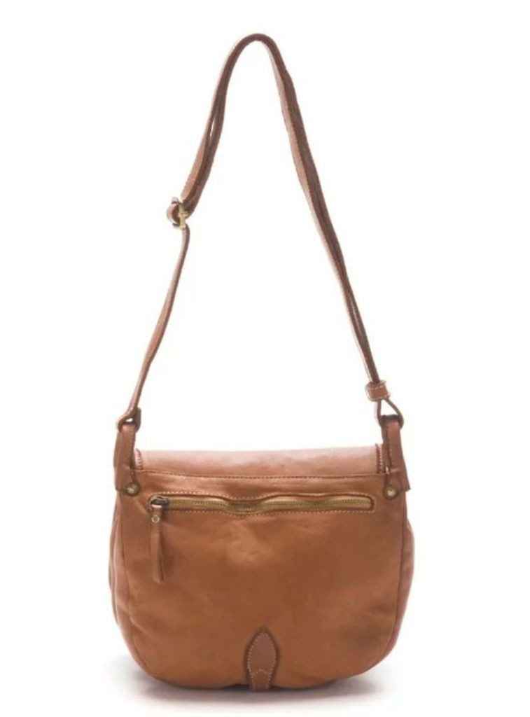 BZNA Schultertasche Taina Petrol Italy Designer Handtasche Ledertasche Umhängetasche
