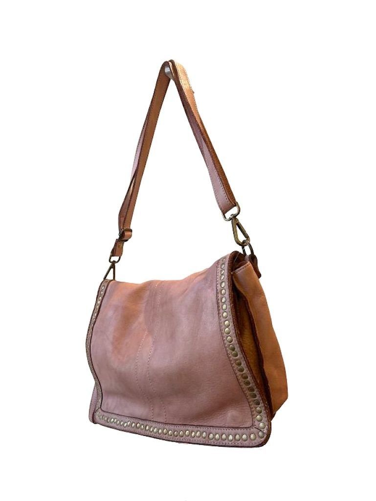 BZNA Bag Gil Rosa Italy Designer Clutch Umhängetasche Damen Handtasche Schultertasche Tasche Leder Shopper Neu