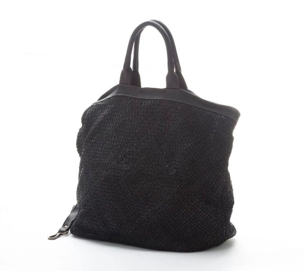 BZNA Bag Naomi Schwarz Italy Designer Damen Handtasche Ledertasche Tasche Shopper - B Z N A