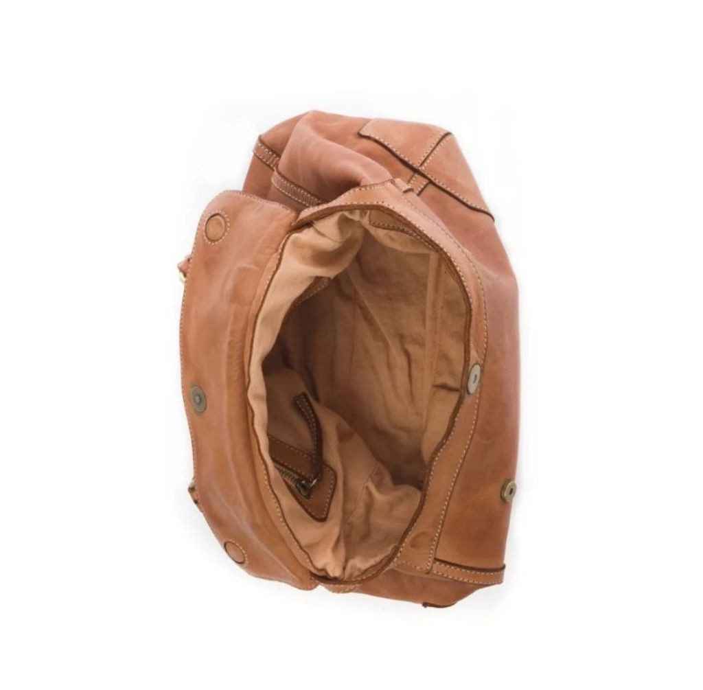 BZNA Bag Lauren Orange  Designer Ledertasche Tragetasche Handtasche