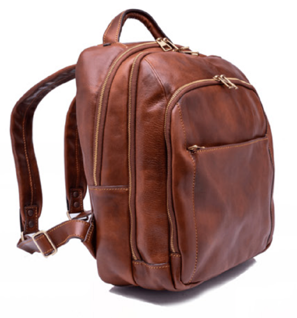 BZNA Firenze Frederico cognac italy vegetable plant tanned leather handmade Florence Designer Ladies Handbag Leather Bag Shoulder Bag Leather New