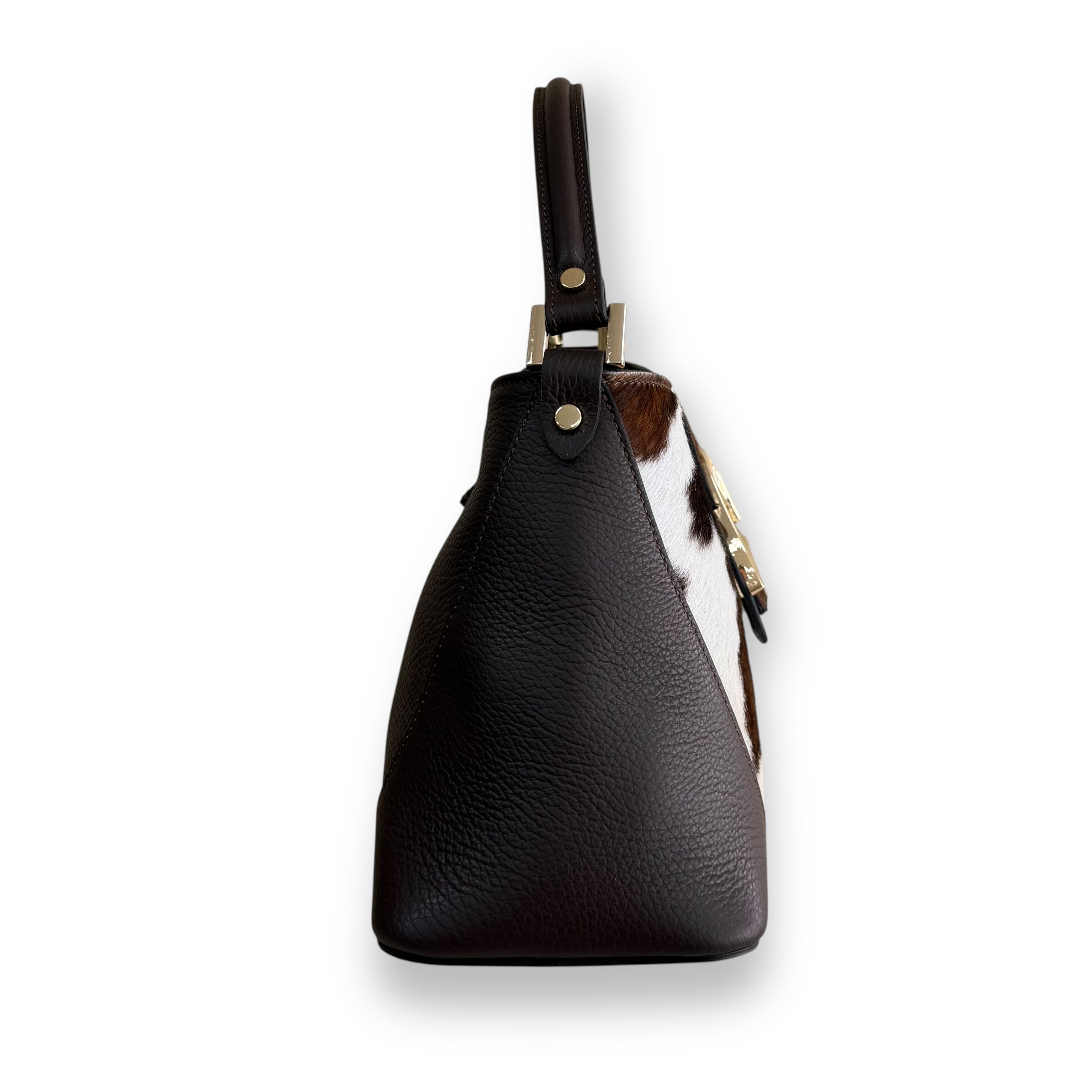 BZNA Bag BO6990 Cavalino Echtfell Italy Damen Shopper Handtasche Schultertasche Tasche - B Z N A