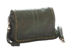 Load image into Gallery viewer, BZNA Bag Gil Grün Italy Designer Clutch Umhängetasche Damen Handtasche Schultertasche Tasche Leder Shopper Neu - B Z N A
