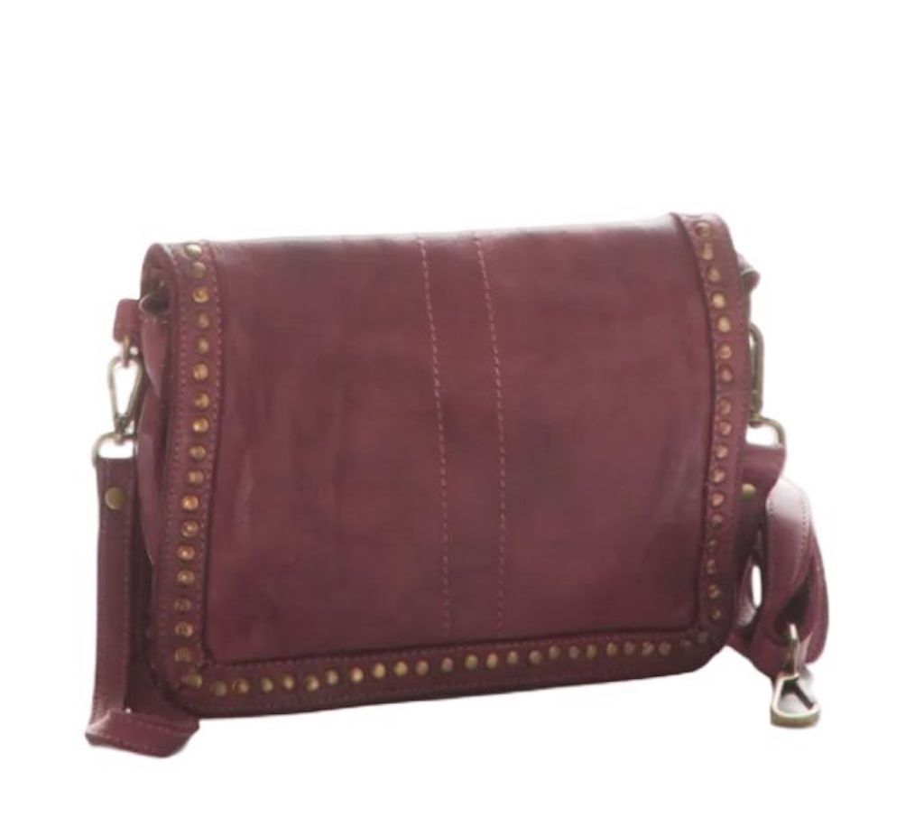 BZNA Bag Gil Bordeaux Italy Designer Clutch Umhängetasche Damen Handtasche Schultertasche Tasche Leder Shopper Neu - B Z N A