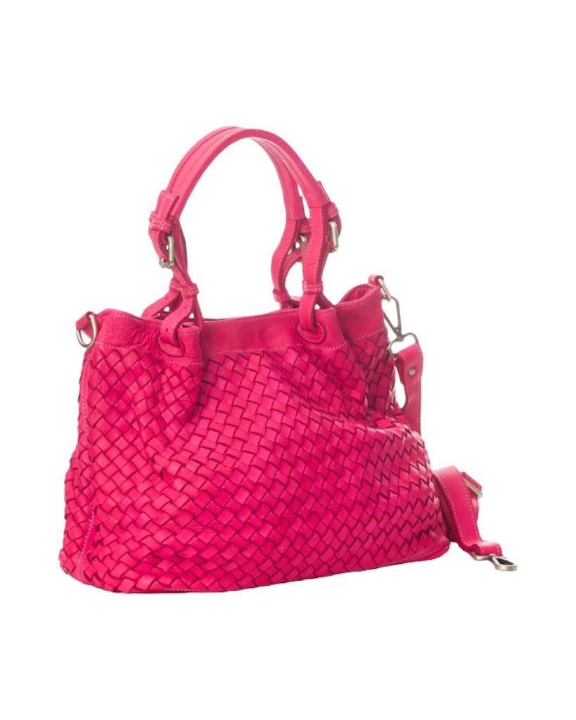 BZNA Bag Fina small Pink Italy Designer Damen Handtasche Schultertasche Tasche Shopper Neu - B Z N A