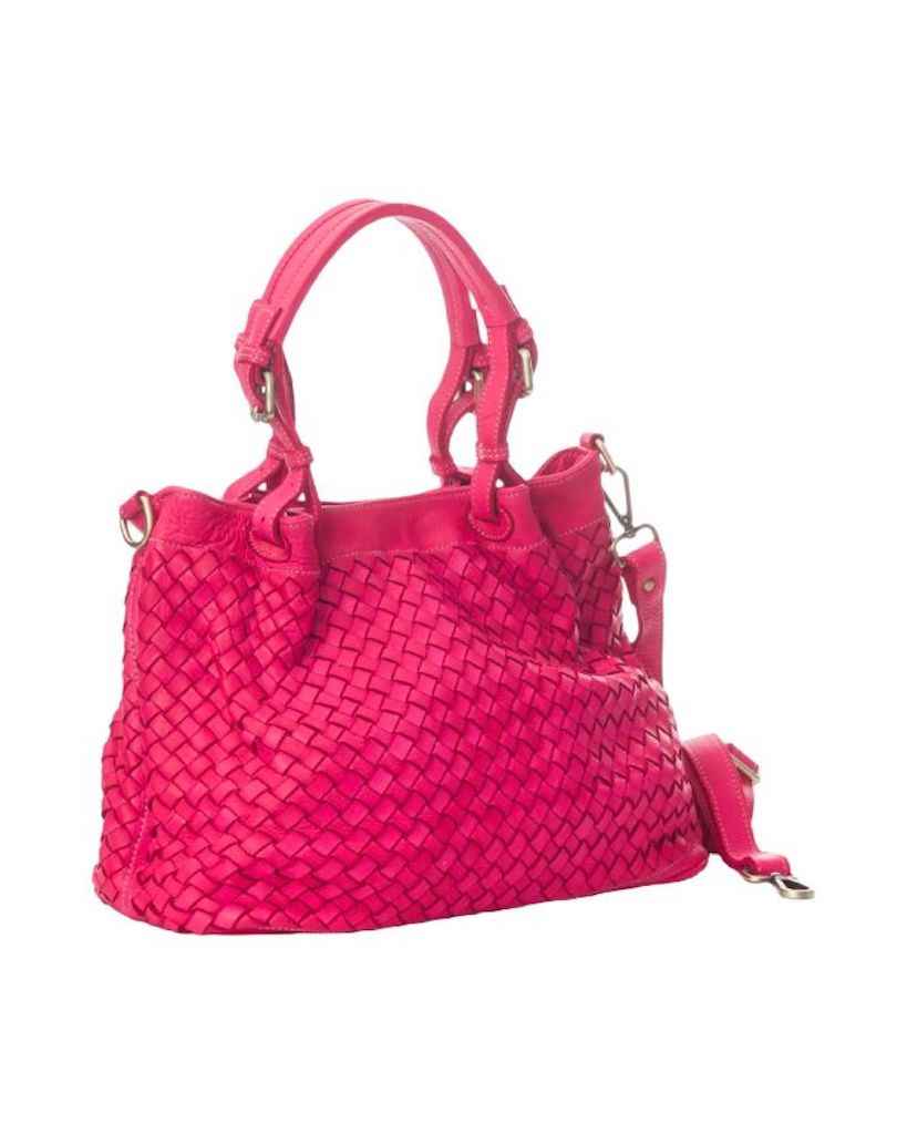 BZNA Bag Fina small Pink Italy Designer Damen Handtasche Schultertasche Tasche Shopper Neu