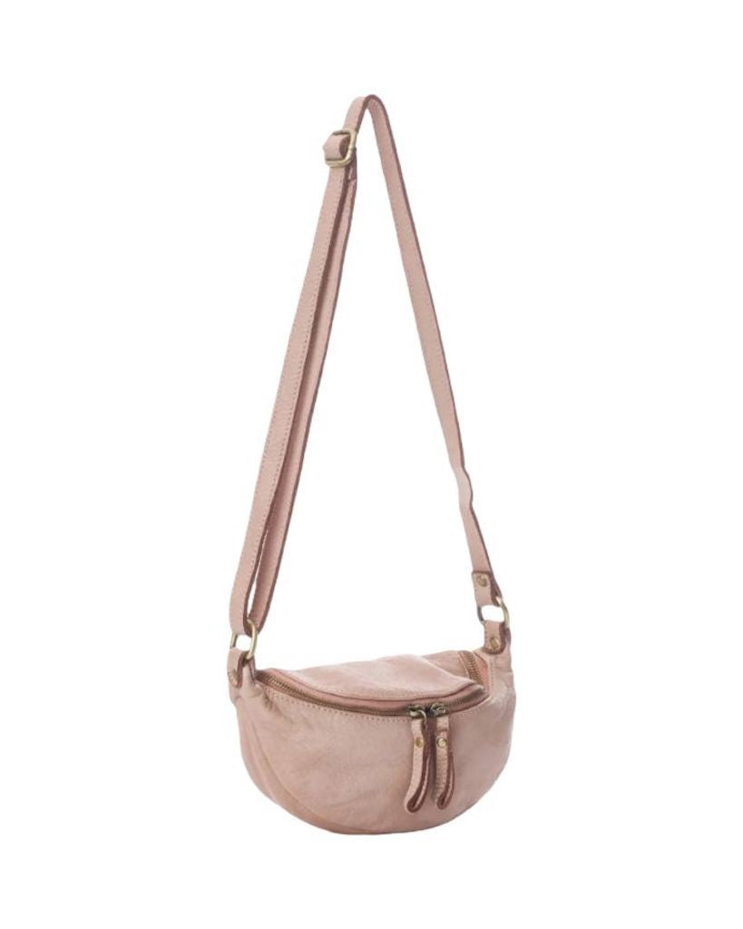 BZNA Bag Julia Rose Italy Designer Umhängetasche Fanny Bag Schultertasche Tasche Leder Neu - B Z N A