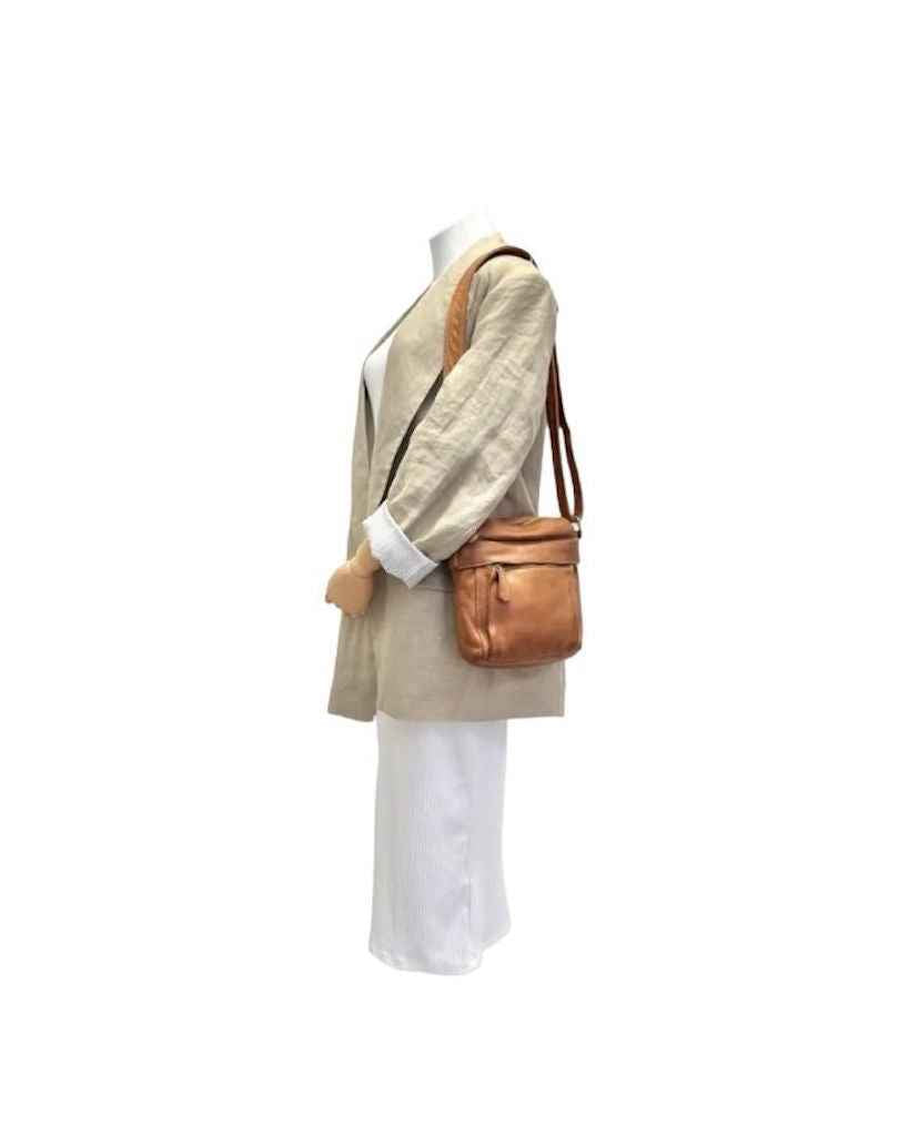 BZNA Bag Damla Schwarz Italy Designer Unisex Gürteltasche Umhängetasche Fanny Bag