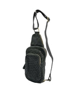 Lade das Bild in den Galerie-Viewer, BZNA Bag Sahra Schwarz Italy Designer Gürteltasche Bauchtasche Fanny Bag - B Z N A
