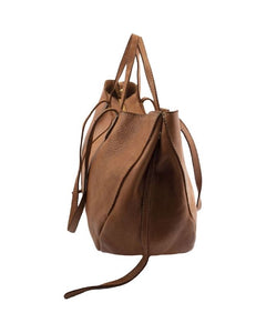 BZNA Bag Santa Cognac Italy Designer Shopper Handtasche Ledertasche Schultertasche Tasche Leder Shopper Neu