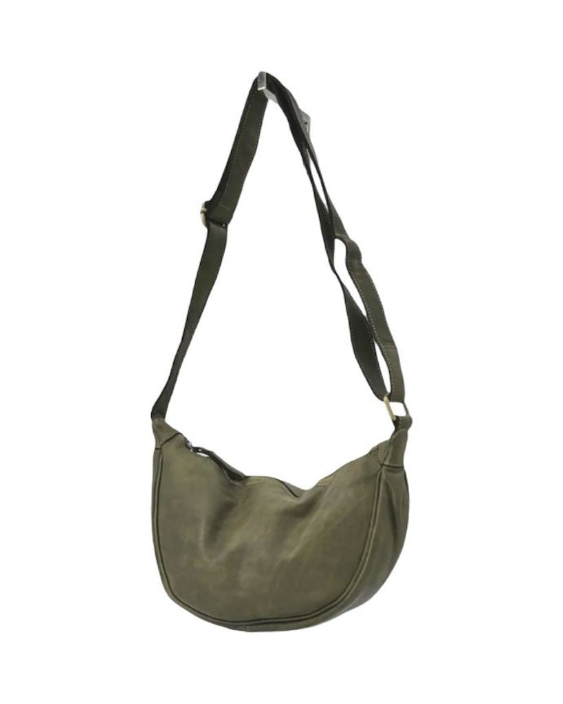 BZNA Bag Salma Grün Italy Designer Umhängetasche Fanny Bag Schultertasche Tasche Leder Neu - B Z N A