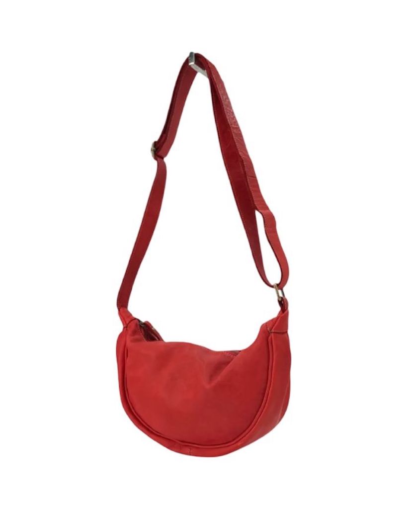 BZNA Bag Salma Rot Italy Designer Umhängetasche Fanny Bag Schultertasche Tasche Leder Neu - B Z N A