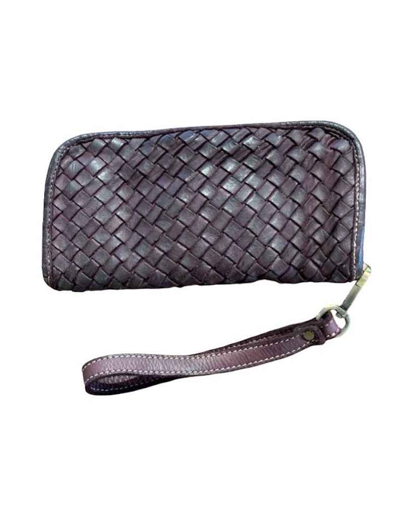 BZNA Berlin Mira Bordeaux Wallet Leather Leder Portemonnaie Geldbörse Clutch