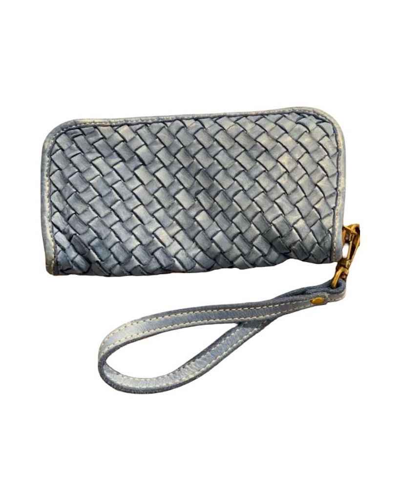 BZNA Berlin Mira Petrol Wallet Leather Leder Portemonnaie Geldbörse Clutch