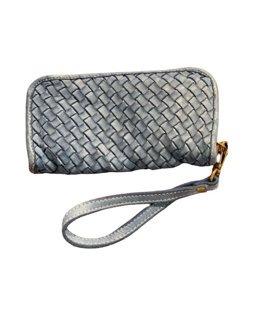 BZNA Berlin Mira Petrol Wallet Leather Leder Portemonnaie Geldbörse Clutch - B Z N A