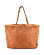 Lade das Bild in den Galerie-Viewer, BZNA Bag Jasmina Cognac Italy Damen Shopper Handtasche Schultertasche Tasche Leder - B Z N A
