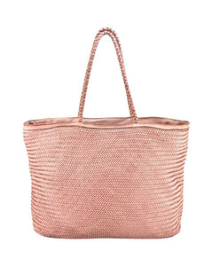 BZNA Bag Jasmina Rose Italy Damen Shopper Handtasche Schultertasche Tasche Leder - B Z N A