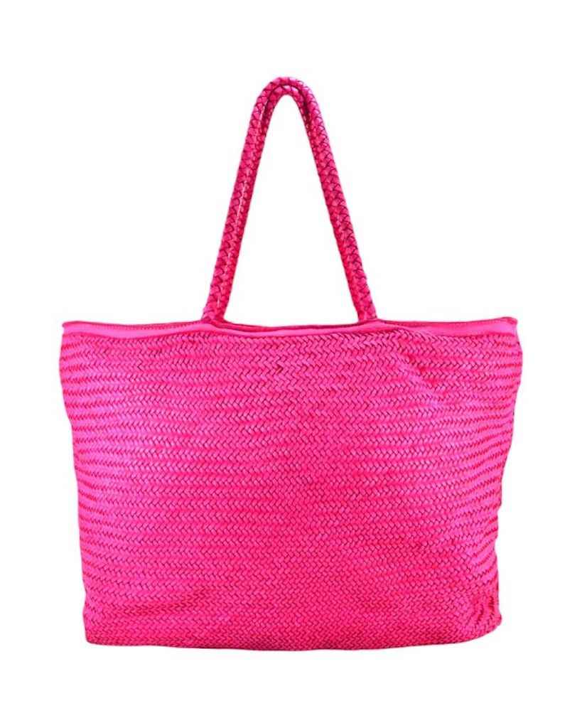 BZNA Bag Jasmina Pink Italy Damen Shopper Handtasche Schultertasche Tasche Leder