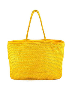 BZNA Bag Jasmina Gelb Italy Damen Shopper Handtasche Schultertasche Tasche Leder - B Z N A