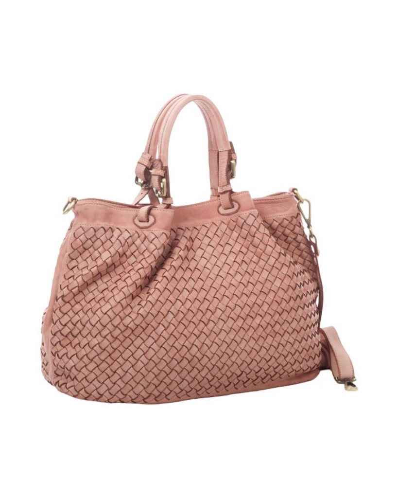 BZNA Bag Fina small Rosa Italy Designer Damen Handtasche Schultertasche Tasche Shopper Neu