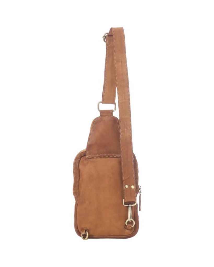 BZNA Bag Sahra Braun Italy Designer Gürteltasche Bauchtasche Fanny Bag